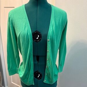 Old Navy Vibrant Green Women's Cardigan